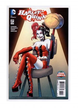 Harley Quinn (2013) #27B - John Romita Jimmy Palmiotti - RAW  - Collection Copy