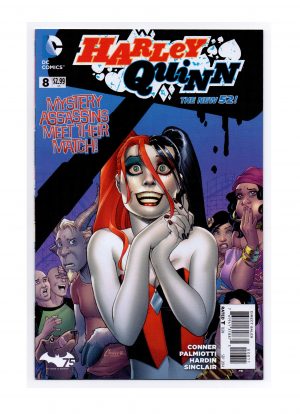 Harley Quinn (2013) #08A - Amanda Conner Jimmy Palmiotti -  RAW - Collection Copy