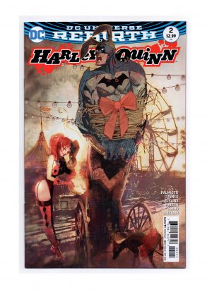 Harley Quinn (2016) #02B - Jimmy Palimotti  Bill Sienkiewicz - RAW - Collection Copy