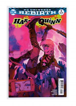 Harley Quinn (2016) #05B - Jimmy Palimotti  Amanda Conner - RAW - Collection Copy