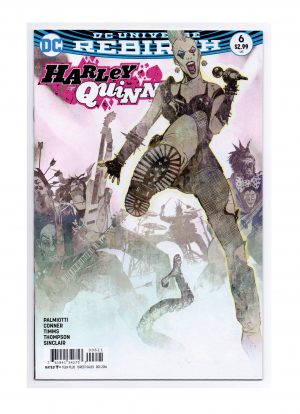 Harley Quinn (2016) #06B - Jimmy Palimotti  Bill Sienkiewicz - RAW - Collection Copy