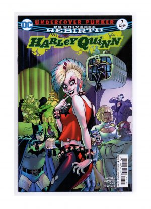 Harley Quinn (2016) #07A - Jimmy Palimotti  Amanda Conner - RAW - Collection Copy