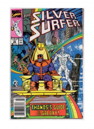 Silver Surfer (1987) #35 Jim Starlin, Ron Lim - Raw - Collection Copy