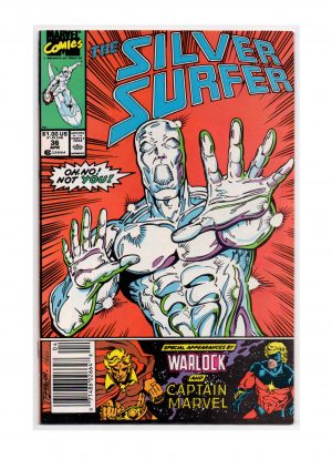 Silver Surfer (1987) #36 Jim Starlin, Ron Lim - Raw - Collection Copy