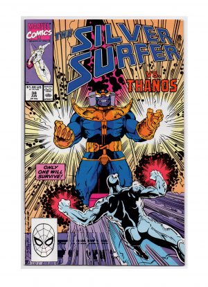 Silver Surfer (1987) #38 Jim Starlin, Ron Lim - Raw - Collection Copy