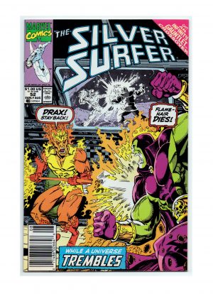 Silver Surfer (1987) #52 Ron Lim, Tom Christopher - Raw - Collection Copy