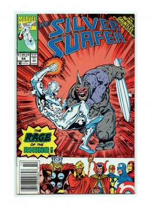 Silver Surfer (1987) #54 Ron Marz, Ron Lim - Raw - Collection Copy