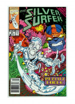 Silver Surfer (1987) #57 Ron Marz, Ron Lim - Raw - Collection Copy