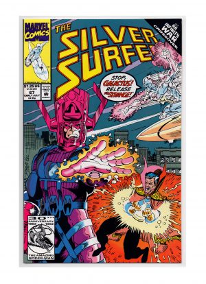 Silver Surfer (1987) #67 Ron Marz, Ron Lim - Raw - Collection Copy
