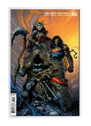 Dark Nights Death Metal (2020 DC) #01B Scott Snyder, David Finch - Raw - Collection Copy