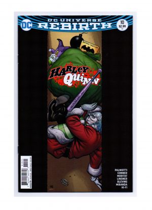 Harley Quinn (2016) #10B - Jimmy Palimotti  Amanda Conner - RAW - Collection Copy