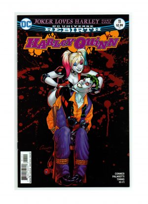 Harley Quinn (2016) #11A - Jimmy Palimotti  Amanda Conner - RAW - Collection Copy