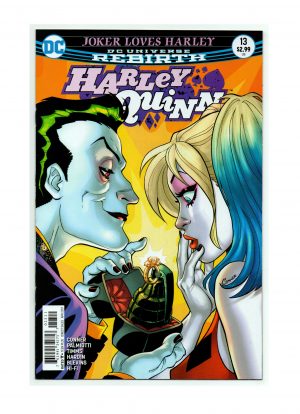 Harley Quinn (2016) #13A - Jimmy Palimotti  Amanda Conner - RAW - Collection Copy