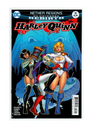 Harley Quinn (2016) #16A - Jimmy Palimotti  Amanda Conner - RAW - Collection Copy