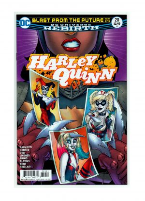Harley Quinn (2016) #20A - Jimmy Palimotti  Amanda Conner - RAW - Collection Copy