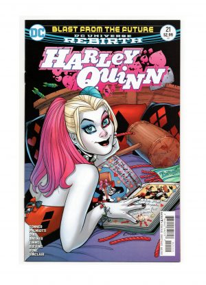 Harley Quinn (2016) #21A - Jimmy Palimotti  Amanda Conner - RAW - Collection Copy