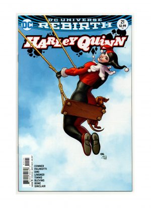 Harley Quinn (2016) #21B - Jimmy Palimotti  Frank Cho - RAW - Collection Copy