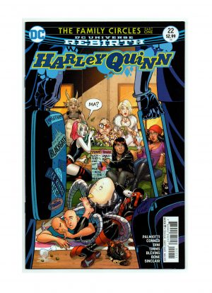 Harley Quinn (2016) #22A - Jimmy Palimotti  Amanda Conner - RAW - Collection Copy