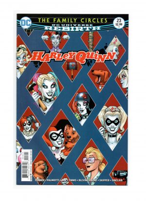 Harley Quinn (2016) #23A - Jimmy Palimotti  Amanda Conner - RAW - Collection Copy