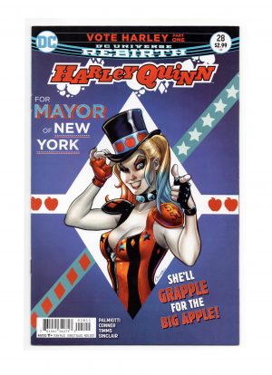 Harley Quinn (2016) #28A - Jimmy Palimotti  Amanda Conner - RAW - Collection Copy