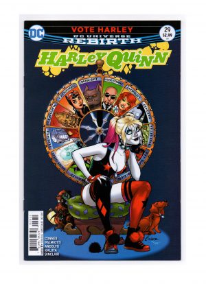 Harley Quinn (2016) #29A - Jimmy Palimotti  Amanda Conner - RAW - Collection Copy
