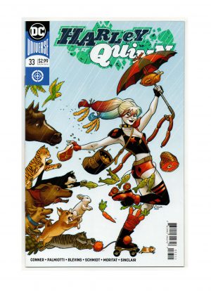 Harley Quinn (2016) #33A - Jimmy Palimotti  Amanda Conner - RAW - Collection Copy