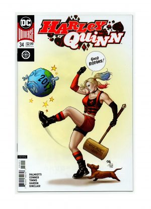 Harley Quinn (2016) #34B - Jimmy Palimotti  Frank Cho - RAW - Collection Copy