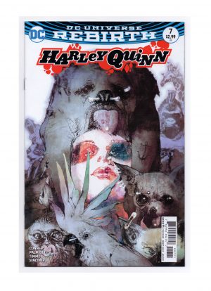 Harley Quinn (2016) #07B - Jimmy Palimotti  Bill Sienkiewicz - RAW - Collection Copy