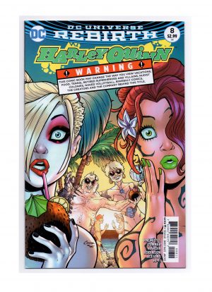 Harley Quinn (2016) #08A - Jimmy Palimotti  Amanda Conner - RAW - Collection Copy