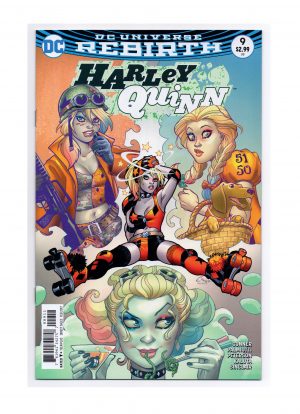 Harley Quinn (2016) #09A - Jimmy Palimotti  Amanda Conner - RAW - Collection Copy