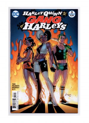 Harley Quinn-Gang Harleys (2016) #03A - Jimmy Palmiotti  Amanda Conner - RAW - Collection Copy