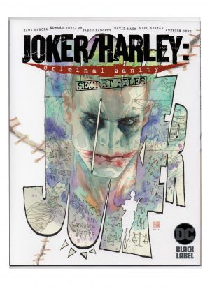 Joker Harley Quinn - Criminal Sanity Secret Files (2019) #01A - Kami Garcia  David Mack - RAW - Collection Copy